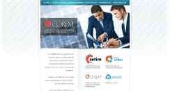 Desktop Screenshot of corem.fr